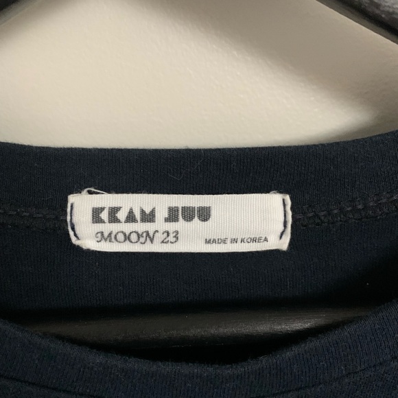 Half-sleeve shirt (dark blue) - Picture 2 of 3